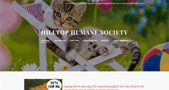 Desktop Screenshot of hilltophumane.org